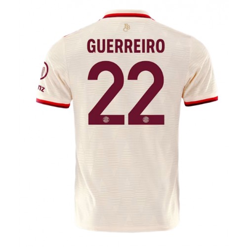 Fotballdrakt Herre Bayern Munich Raphael Guerreiro #22 Tredjedrakt 2024-25 Kortermet